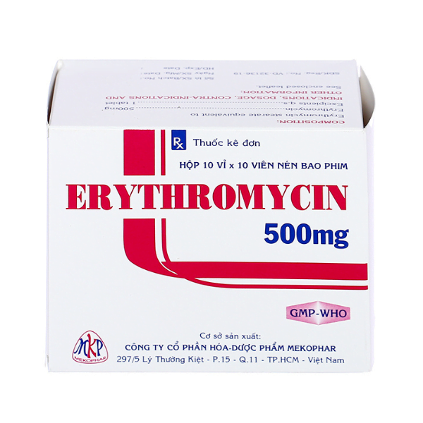 Erythromycin Mg H V X Vi N Mekophar