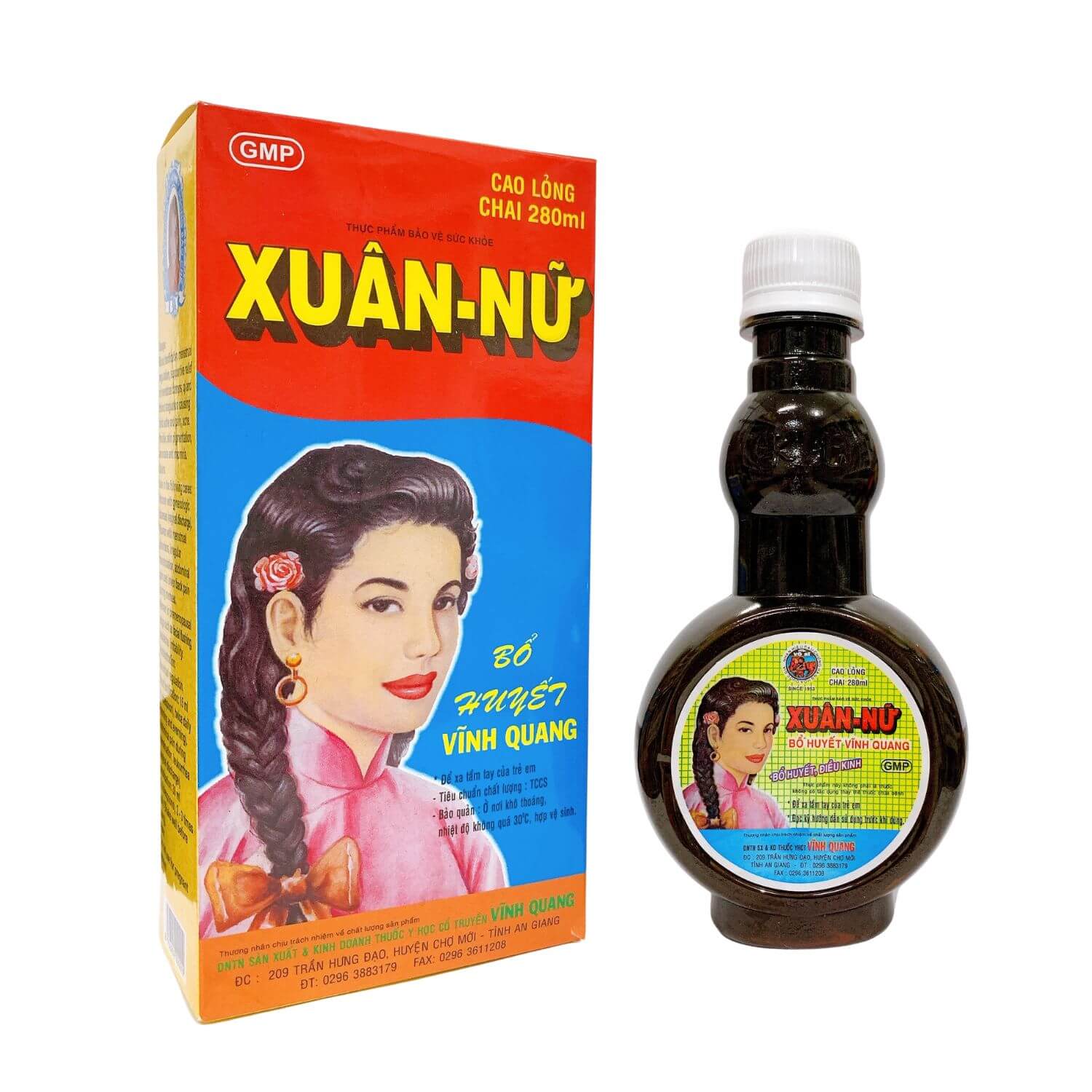 XUÂN NỮ BỔ HUYẾT VĨNH QUANG (CHAI/280ML)