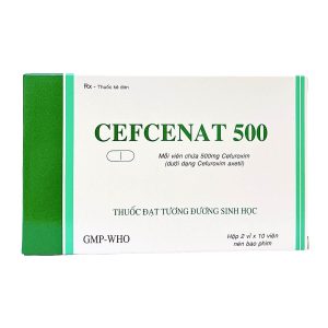 CEFCENAT 500 (2 VỈ x 10 VIÊN) TIPHARCO