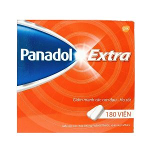 PANADOL EXTRA (15 VỈ x 12 VIÊN) GSK