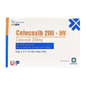 CELECOXIB 200 HV (3 VỈ x 10 VIÊN) USP