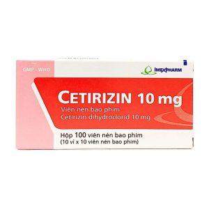 CETIRIZIN 10MG (10 VỈ x 10 VIÊN) IMEXPHARM
