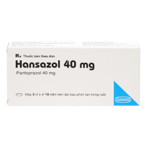 HANSAZOL 40MG (3 VỈ x 10 VIÊN) HASAN