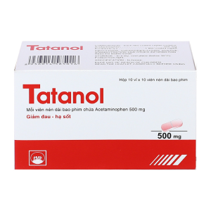 TATANOL (10 VỈ x 10 VIÊN) PYMEPHARCO