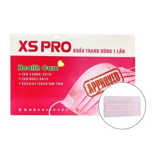 Khẩu trang XS Pro màu hồng