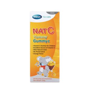 KẸO NAT C YUMMY GUMMYZ (HỘP 25 GÓI)