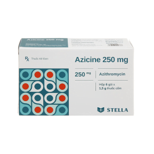 AZICINE 250MG (HỘP 6 GÓI) STELLA