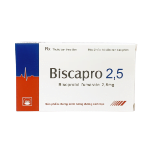 BISCAPRO 2.5 (2 VỈ x 14 VIÊN) PYMEPHARCO