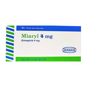 MIARYL 4MG (10 VỈ x 10 VIÊN) HASAN