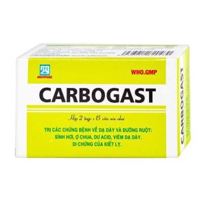 CARBOGAST (HỘP 2 TUBE x 15 VIÊN) NADYPHAR