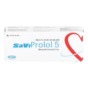 SAVI PROLOL 5 (3 VỈ x 10 VIÊN) SAVI PHARM