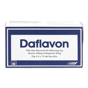 DAFLAVON (4 VỈ x 15 VIÊN) PYMEPHARCO