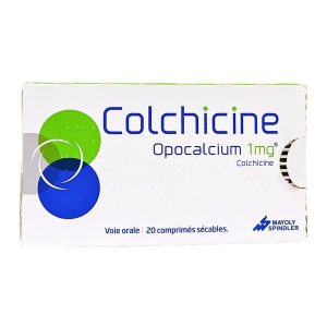 COLCHICINE OPOCALCIUM 1MG (1 VỈ x 20 VIÊN)