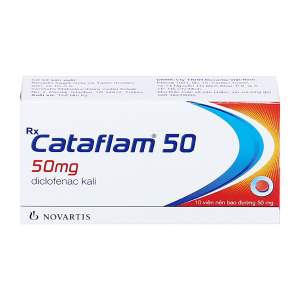 CATAFLAM 50 (1 VỈ x 10 VIÊN) NOVARTIS