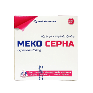MEKO CEPHA 250MG (HỘP 24 GÓI) MEKOPHAR