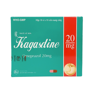 KAGASDINE 20MG (10 VỈ x 10 VIÊN) KHAPHARCO