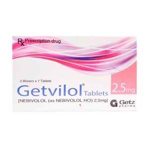 GETVILOL 2.5 (2 VỈ x 7 VIÊN) GETZ PHARMA