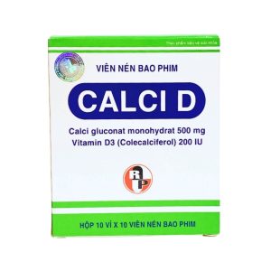 CALCI D (10 VỈ x 10 VIÊN)