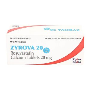 ZYROVA 20 (10 VỈ x 10 VIÊN) ZYDUS CADILA