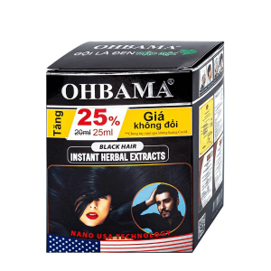 GỘI LÀ ĐEN OHBAMA (HỘP 10 GÓI)