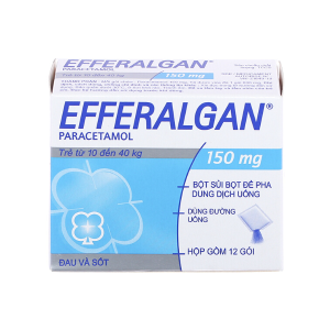 EFFERALGAN 150MG (HỘP 12 GÓI) UPSA SAS