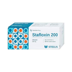 STAFLOXIN 200 (2 VỈ x 10 VIÊN) STELLA