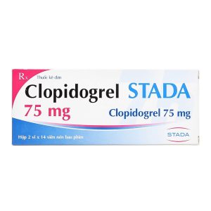 CLOPIDOGREL 75MG (2 VỈ x 14 VIÊN) STADA